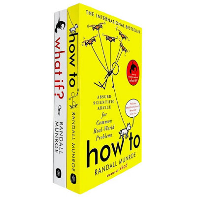 Books4people Randall Munroe Collection Books Set (How To & What If) Size 2