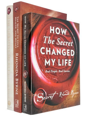 B&Q -  Rhonda Byrne Collection 3 Books Set (How The Secret Changed My Life HardcoverThe Greatest Secret HardcoverThe Secret To Love