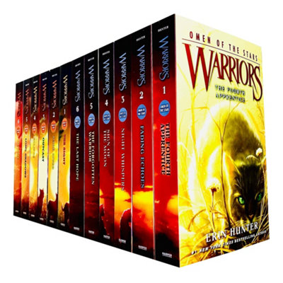 BOOKS4PEOPLE Warrior Cats Series 3-4 Volume 13 To 24 Books Collection Set (The Complete Third Series (Warriors: Power Of Three Volume 13 To 18) from B&Q