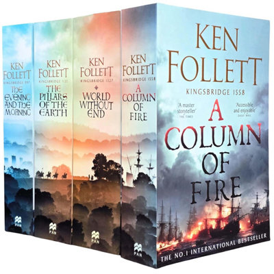Ken Follett Unisex The Kingsbridge Novels 3 Books Collection Set By - Fiction - Paperback - Image 6