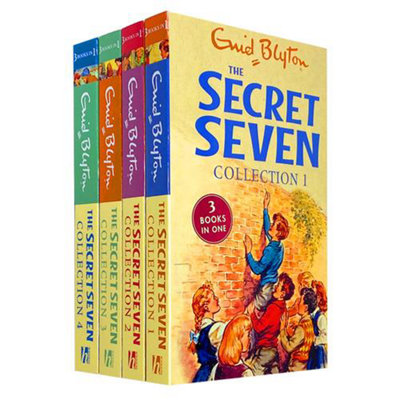 Enid Blyton The Secret Seven 4 Book Collection: 3 in 1 Books, 12 Stories, Smuggl - Image 3