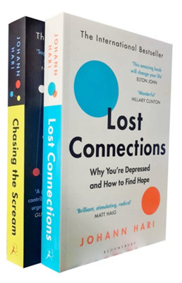 B&Q -  Johann Hari Collection 2 Books Set (Chasing The ScreamLost Connections)