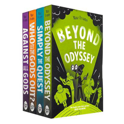 BOOKS4PEOPLE Who Let The Gods Out Series 4 Books Collection Set By Maz Evans Who Let The Gods Out Simply The Qu.. from B&Q