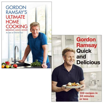 Gordon Ramsay Collection 2 Books Set - Ultimate Home Cooking, Quick & Delicious - Image 3