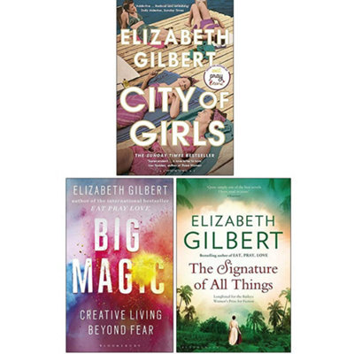 BOOKS4PEOPLE Elizabeth Gilbert Collection 3 Books Set (City Of GirlsBig MagicThe Signature Of All Things) from B&Q