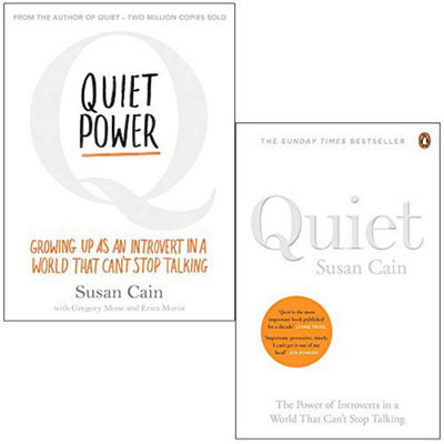 BOOKS4PEOPLE Quiet Power & Quiet The Power Of Introverts In A World That Can't Stop Talking By Susan Cain 2 Books Collection Set from B&Q