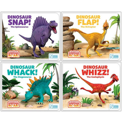 Macmillan The World Of Dinosaur Roar 5-8 Set Dinosaur Snap, Dinosaur Flap, Dinosaur Whack & Dinosaur Whizz - Image 14