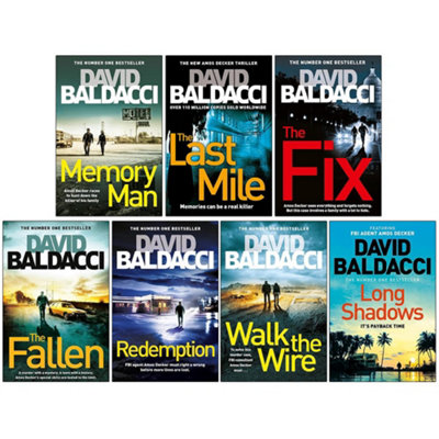 David Baldacci Amos Decker Series 7 Books Collection Set (Memory Man, The Last - Image 11