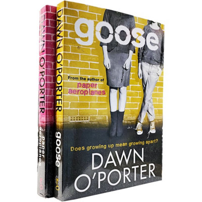 BOOKS4PEOPLE Paper Aeroplanes Series By Dawn O'porter 2 Books Collection Set (Paper Aeroplanes & Goose) from B&Q