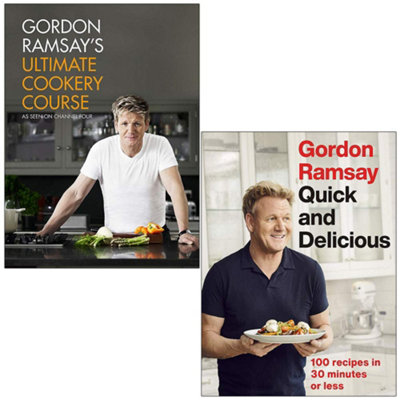 Hodder Gordon Ramsay Ultimate Cookery Course & Quick & Delicious 2 Books Collection Set - Image 6