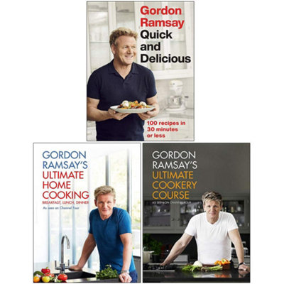 Gordon Ramsay Collection 3 Books  Set Quick & Delicious, Ultimate Home Cooking - Image 9