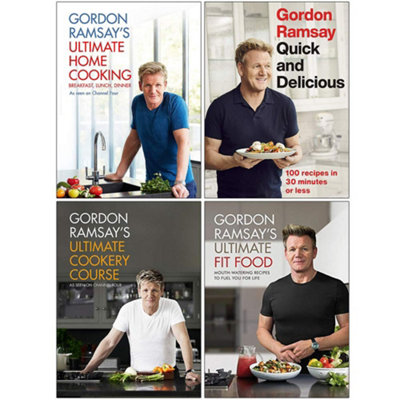 Gordon Ramsay Collection 4 Books Set Ultimate Home Cooking, Quick & Delicious - Image 12