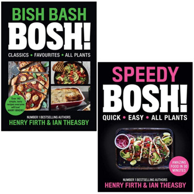 Books4people Bish Bash Bosh, Speedy Bosh By Henry Firth, Ian Theasby Books Collection Set Size 2
