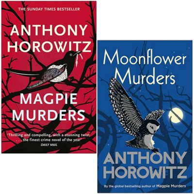BOOKS4PEOPLE Susan Ryeland Series 2 Books Collection Set By Anthony Horowitz (Magpie MurdersMoonflower Murders) from B&Q