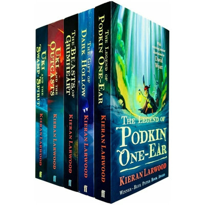BOOKS4PEOPLE The Five Realms Series Books 15 Collection Set By Kieran Larwood (Legend Of Podkin One-EarGift Of Dark HollowBeasts Of Grim from B&Q