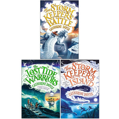Bloomsbury Children's Books The Storm Keeper 3 Books The Storm Keepers' Battle, The Lost Tide Warriors, The Storm Keepers Island - Image 10