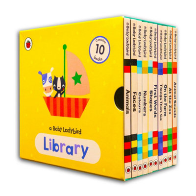 A Baby Ladybird Library 10 Books Collection Set Animals, Faces, Colours, Numbers - Image 7