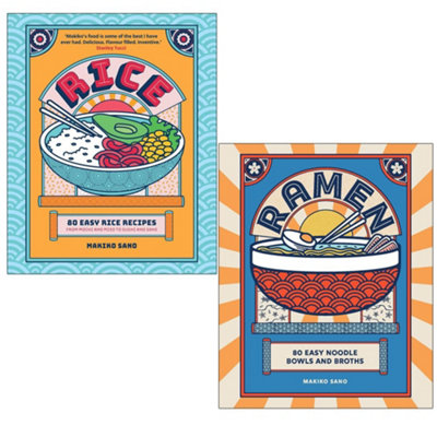 Makiko Sano Collection 2 Books Set (Rice 80 Easy Rice Recipes and Ramen 8 | TODO - Image 6