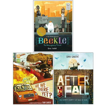 Nullifire Dan Santat Collection 3 Books Set (The Adventures Of BeekleAre We There YetAfter The Fall) from B&Q