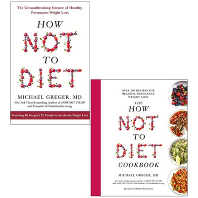 B&Q -  Michael Greger Collection 2 Books Set (How Not To DietThe How Not To Diet Cookbook)