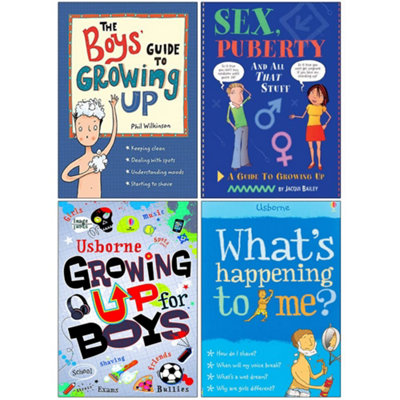 Growing Up For Boys 4 Books Collection Set Whats Happening to Me, Growing Up - Image 6