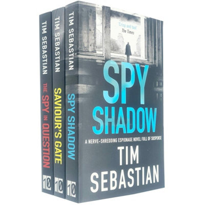 BOOKS4PEOPLE Tim Sebastian Collection 3 Books Set (Spy Shadow, Saviour's Gate, The Spy In Question)