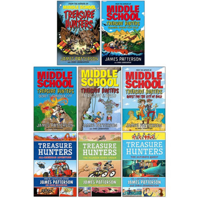 Treasure Hunters Series 8 Books Collection Set By James Patterson NEW Pack - Image 9
