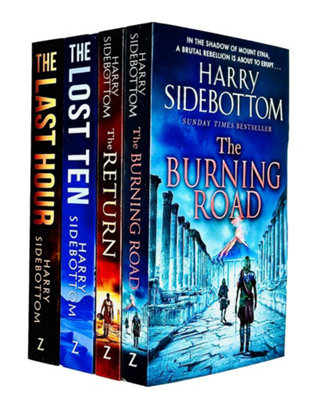 Zaffre Harry Sidebottom Collection 4 Books Set (The Burning RoadThe ReturnThe Lost TenThe Last Hour) from B&Q