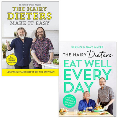 Hairy Bikers Collection 2 Books Hairy Dieters Eat Well Every Day, Make It Easy - Image 3