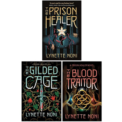 BOOKS4PEOPLE The Prison Healer Series 3 Books Collection Set By Lynette Noni (The Prison HealerThe Gilded CageThe Blood Traitor) from B&Q