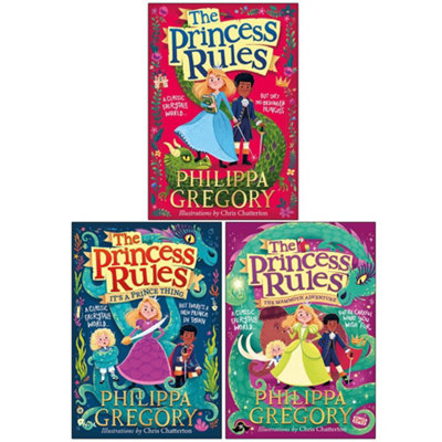 BOOKS4PEOPLE The Princess Rules Series 3 Books Collection Set By Philippa Gregory (The Princess RulesIts A Prince ThingThe Mammoth Adventur from B&Q