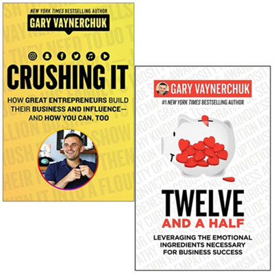 Harper Gary Vaynerchuk Collection 2 Books Set (Crushing It! & [Hardcover] Twelve And A Half) - Image 3