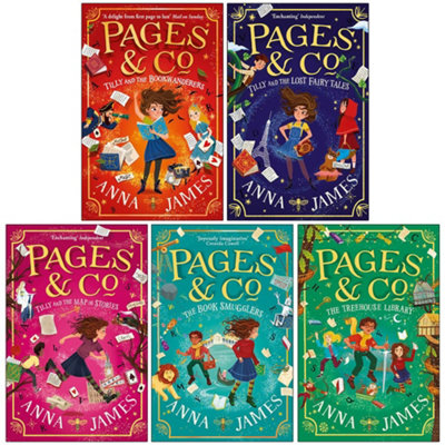 Harpercollins Publishers Pages & Co Series By Anna James 5 Books Collection Set - Age 9-14 - Paperback - Image 11