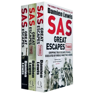 Damien Lewis Collection 3 Books Set SAS Great Escapes, SAS Great Escapes Three - Image 4