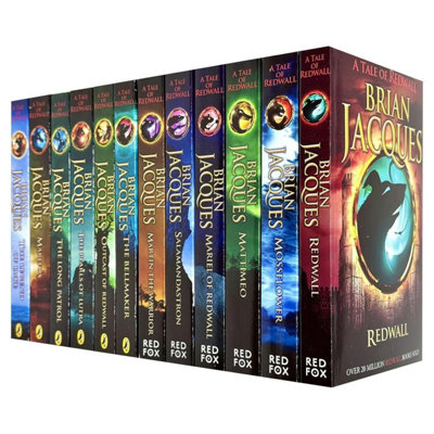 A Tale of Redwall Book Series 1-12 Books Collection Set By Brian Jacques  | TODO - Image 9