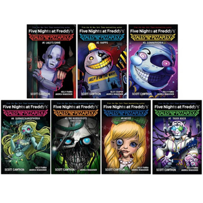B&Q -  Five Nights At Freddy's: Tales From The Pizzaplex Series 7 Books Collection Set By Scott Cawthon (Lally's GameHapps,