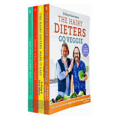 Hairy Bikers Unisex The Hairy Dieters Book 5-8 Collection 4 Books Set By - Image 5