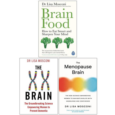 Penguin Life/Allen & Unwin Ltd Women's Dr. Lisa Mosconi Collection 3 Books Set (Brain Food, The Xx Brain & The Menopause Brain) - Image 6