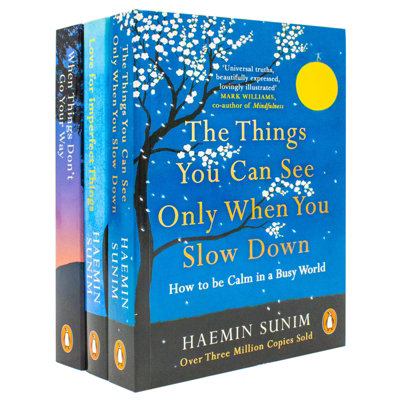 Various Publishers Haemin Sunim Collection 3 Books Set (The Things You Can See Only When You Slow Down, When Things Don't Go Your Way, Love For Imperfect Things) - Image 7
