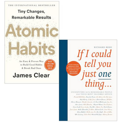Various Publishers Atomic Habits By James Clear And If I Could Tell You Just One Thing By Richard Reed 2 Books - Image 5