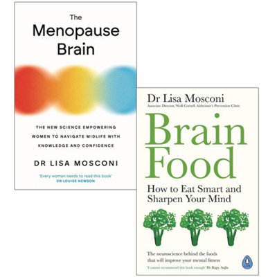 Dr Lisa Mosconi 2 Books Collection Set (Menopause Brain, Brain Food) Paperback - Image 8
