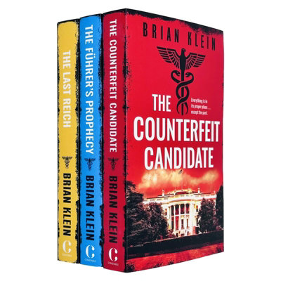 Generic The Reich Trilogy 3 Books Collection Set By Brian Klein (The Counterfeit CandidateThe Führers Prophecy & The Last Reich) from B&Q