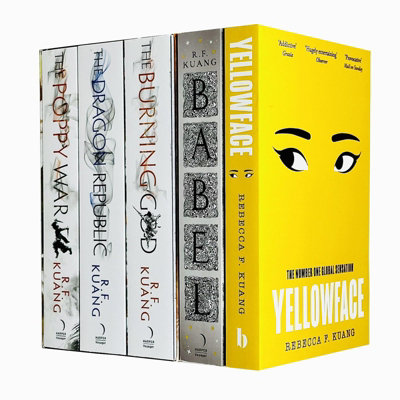 BOOKS4PEOPLE R.f. Kuang Collection 5 Books Set (The Poppy WarThe Dragon RepublicThe Burning GodBabel And Yellowface) from B&Q