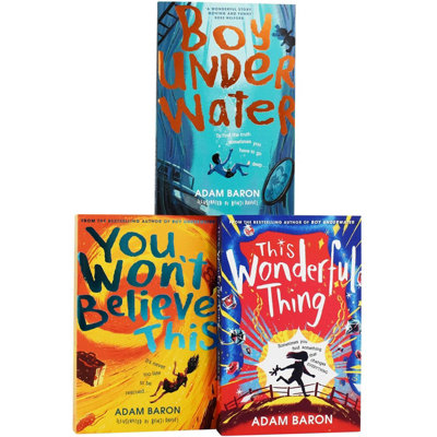 Harpercollins Boys Adam Baron Underwater 3 Books Set Underwater, You Wont Believe This, This Wonderful Thing - Image 9