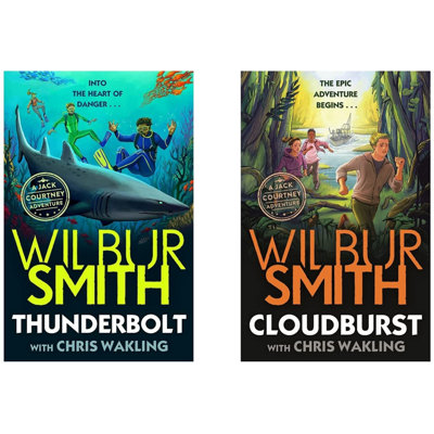 Piccadilly Press Jack Courtney Adventures Series 2 Books Collection Set By Wilbur Smith (Cloudburst & Thunderbolt) - Image 3