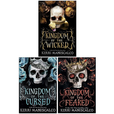 B&Q -  Kingdom Of The Wicked Series 3 Books Collection Set Kingdom Of The WickedKingdom Of The Cursed & Kingdom Of The Feared
