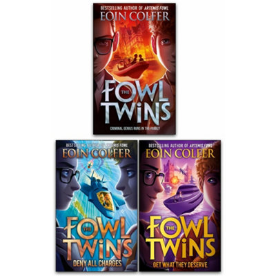 B&Q -  The Fowl Twins Series 3 Books Collection Set (The Fowl TwinsDeny All ChargesGet What They Deserve)