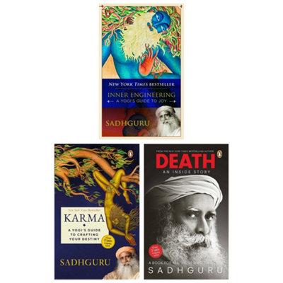 Penguin Sadhguru A Yogi's Guide Collection 3 Books Set - Inner Engineering, Karma, Death - Paperback Non Fiction Spirituality Gift - Image 4