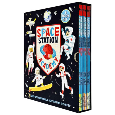 B&Q -  Space Station Academy Series Collection 8 Books Set By Sally Spray (Destination VenusMercuryEarthMarsJupiterSaturnUran