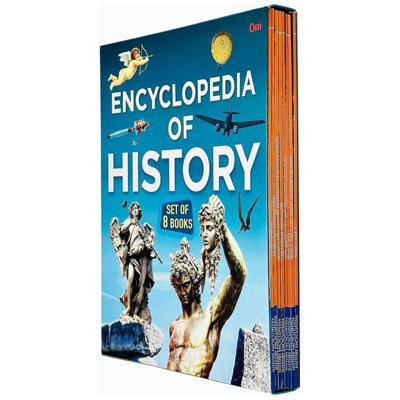 Encyclopedia of History Collection of 8 Books Set World War I, French Revolution - Image 10